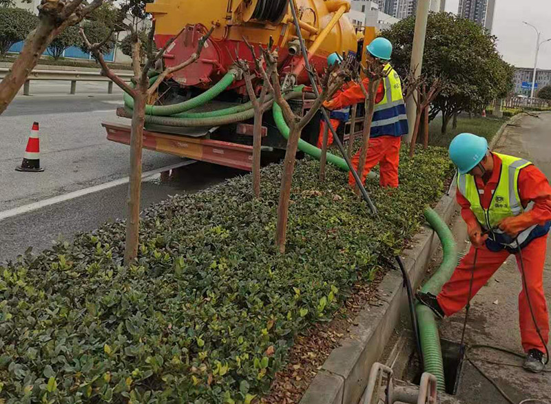 加乐镇市政管道清淤
